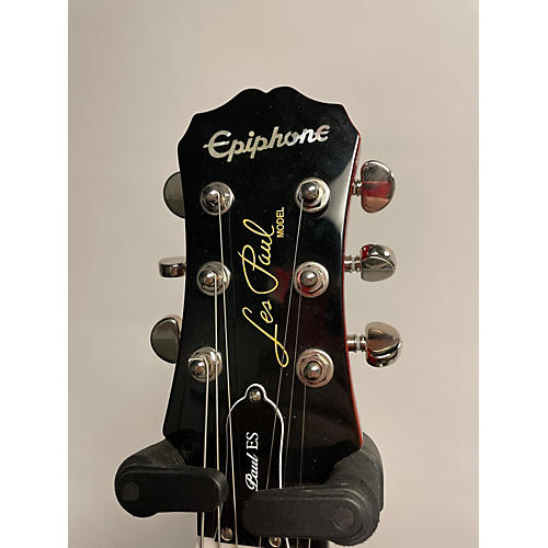 Epiphone Used 2016 Epiphone Es Les Paul Heritage Cherry Sunburst Hollow Body Electric Guitar Heritage Cherry Sunburst