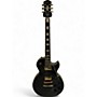 Used Epiphone Used 2016 Epiphone Les Paul Custom Black Solid Body Electric Guitar Black