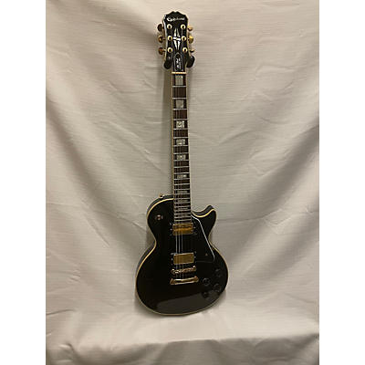 Epiphone Used 2016 Epiphone Les Paul Custom Pro Black Solid Body Electric Guitar