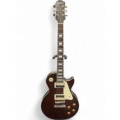 Used 2016 Epiphone Les Paul Traditional PRO II Wine Red Solid Body Electric Guitar