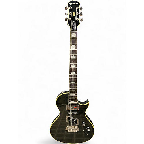 Epiphone Used 2016 Epiphone Nighthawk Custom Reissue TRANS BLACK