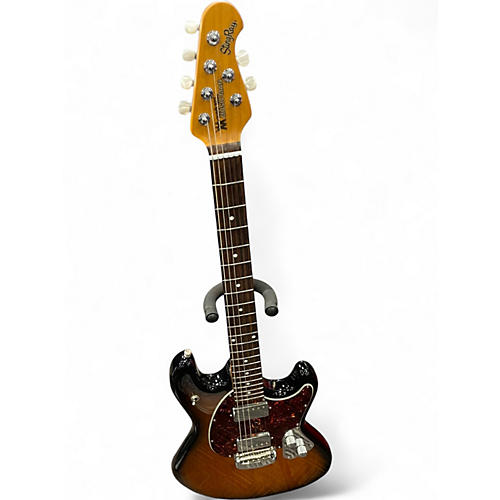 Used 2016 Ernie Ball Music Man STINGRAY VINTAGE TOBACCO SUNBURST Solid Body Electric Guitar VINTAGE TOBACCO SUNBURST