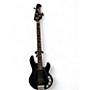 Used 2016 Ernie Ball Music Man Stingray H Neck Thru Black Electric Bass Guitar Black