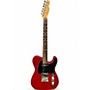 Used 2016 Fender American Deluxe Telecaster Crimson Red Trans Solid Body Electric Guitar Crimson Red Trans