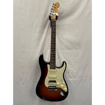 Fender Used 2016 Fender American Elite Stratocaster HSS Shawbucker 3 Color Sunburst Solid Body Electric Guitar