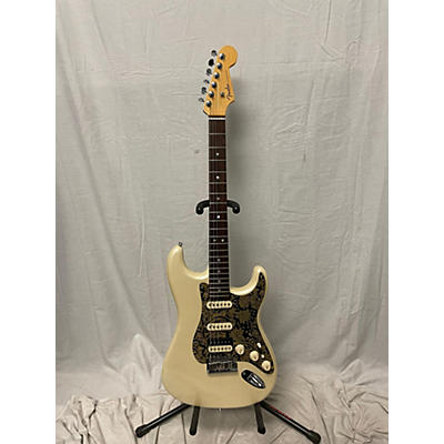 Fender Used 2016 Fender American Elite Stratocaster HSS Shawbucker Olympic Pearl Solid Body Electric Guitar