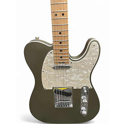 Used 2016 Fender American Elite Telecaster Shoreline Gold Solid Body Electric Guitar Shoreline Gold