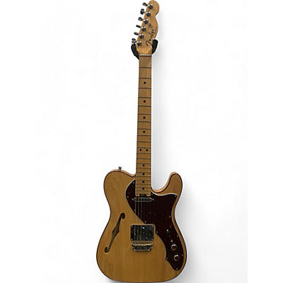 Fender Used 2016 Fender American Elite Thinline Telecaster Natural Hollow Body Electric Guitar