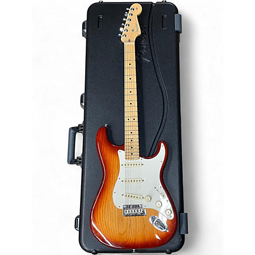 Used 2016 Fender American Professional  Sienna Sunburst Solid Body Electric Guitar Sienna Sunburst