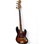 Used 2016 Fender American Standard Jazz Bass 3 Tone Sunburst Electric Bass Guitar 3 Tone Sunburst