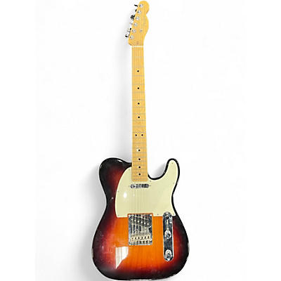 Used 2016 Fender American Standard Telecaster 3 Color Sunburst Solid Body Electric Guitar
