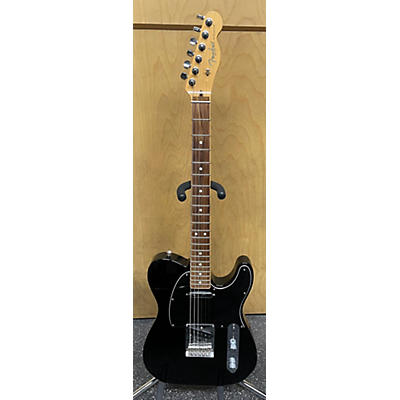 Fender Used 2016 Fender American Standard Telecaster With Channel Bound Fingerboard Black Solid Body Electric Guitar