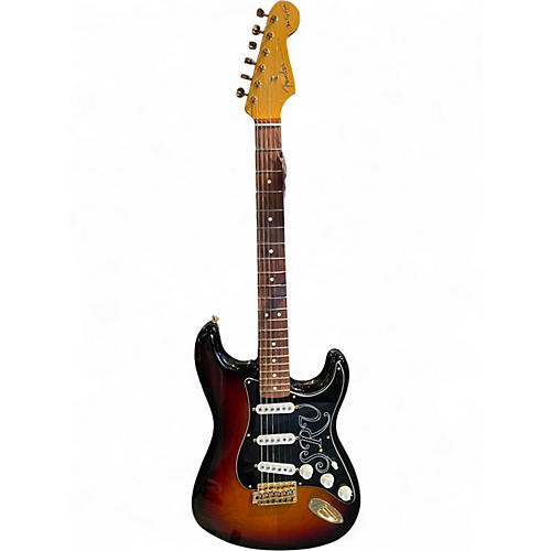 Used 2016 Fender Artist Series Stevie Ray Vaughan Stratocaster Sunburst Solid Body Electric Guitar Sunburst
