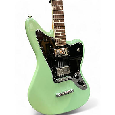 Fender Used 2016 Fender Blacktop Jaguar HH Surf Green Solid Body Electric Guitar