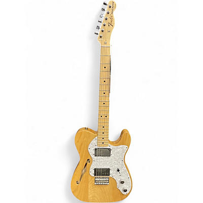 Used 2016 Fender Classic Series '72 Telecaster Thinline Natural Hollow Body Electric Guitar