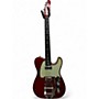 Used 2016 Fender DOUBLE TVJ TELE RELIC Candy Apple Red Metallic Solid Body Electric Guitar Candy Apple Red Metallic