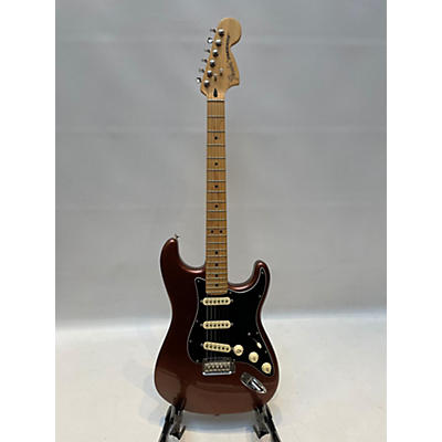 Fender Used 2016 Fender Deluxe Roadhouse Stratocaster BRONZE Solid Body Electric Guitar