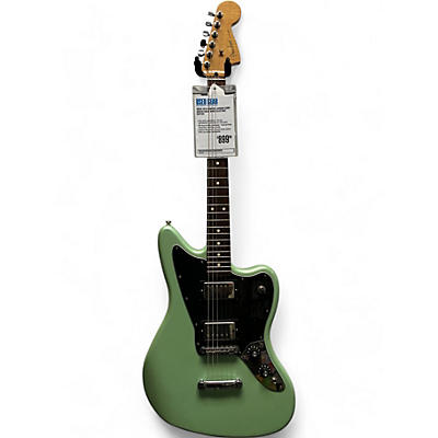 Fender Used 2016 Fender Jaguar Surf Green Solid Body Electric Guitar