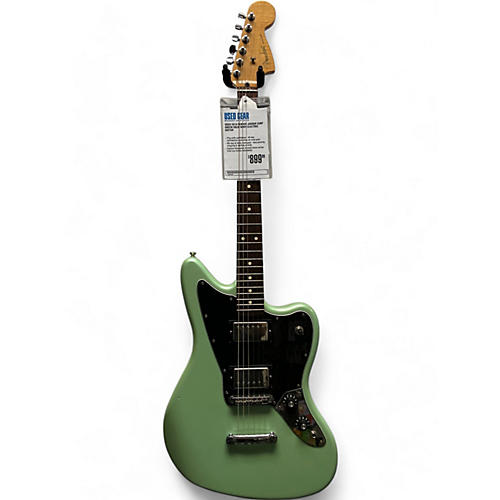 Fender Used 2016 Fender Jaguar Surf Green Solid Body Electric Guitar Surf Green