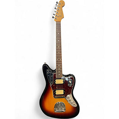 Used 2016 Fender Kurt Kobain Jaguar 3 Color Sunburst Solid Body Electric Guitar
