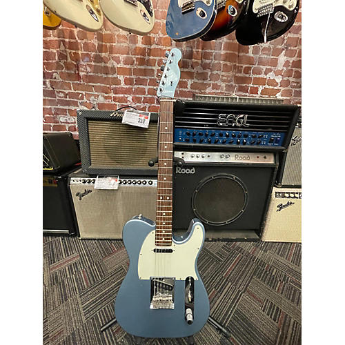 Fender Used 2016 Fender Magnificent 7 Tele Ice Blue Metallic Solid Body Electric Guitar Ice Blue Metallic