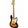Used 2016 Fender Standard Jazz Bass Brown Sunburst Electric Bass Guitar Brown Sunburst