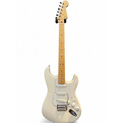 Used 2016 Fender Standard Stratocaster Arctic White Solid Body Electric Guitar