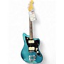 Used 2016 Fender limited edition american special jazzmaster with bigsby Ocean Turquoise Solid Body Electric Guitar Ocean Turquoise