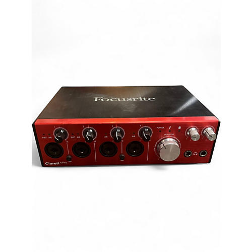 Used 2016 Focusrite Clarett 4Pre Audio Interface