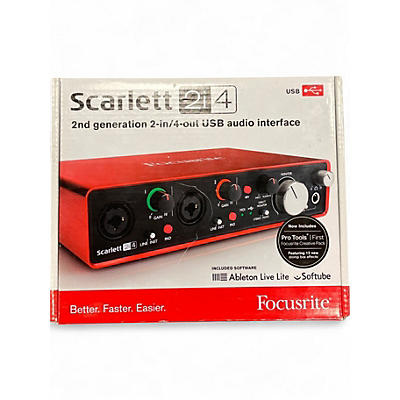 Used 2016 Focusrite Scarlett 2i4 Audio Interface