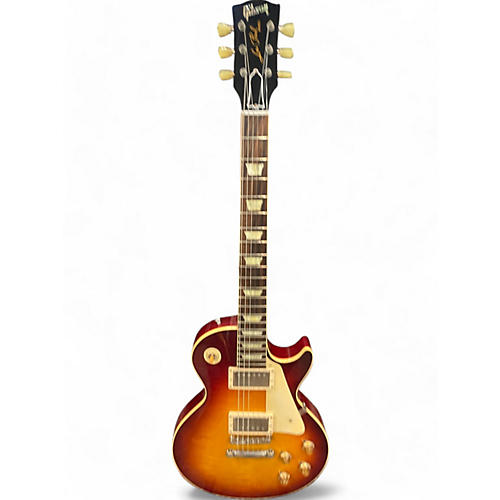 Gibson Used 2016 Gibson CS9 1959 Reissue Les Paul VOS 2 Tone Sunburst Solid Body Electric Guitar 2 Tone Sunburst