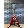 Used Gibson Used 2016 Gibson DAVE MUSTAINE FLYING V Maroon Solid Body Electric Guitar Maroon