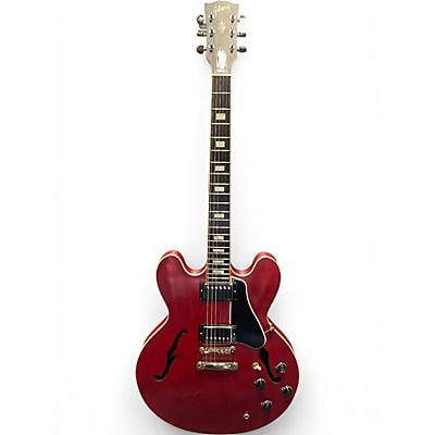 Used 2016 Gibson ES-335 SATIN FADED CHERRY Hollow Body Electric Guitar