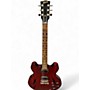 Used 2016 Gibson ES335 Dot Reissue Worn Cherry Hollow Body Electric Guitar Worn Cherry