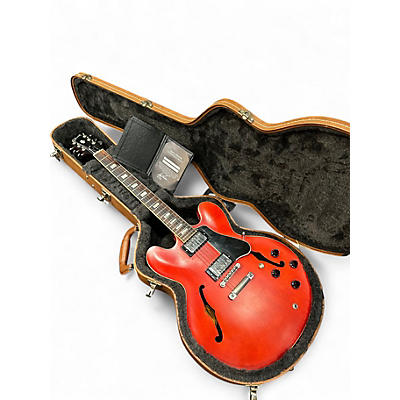 Used 2016 Gibson ES335 Memphis Satin Faded Cherry Hollow Body Electric Guitar