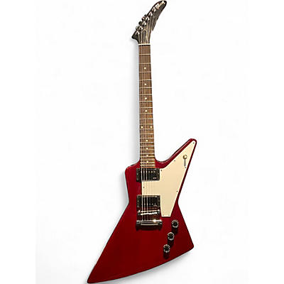 Used 2016 Gibson Explorer Wine Red Solid Body Electric Guitar