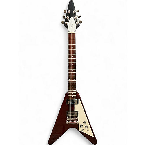 Used 2016 Gibson Flying V Burgundy Solid Body Electric Guitar Burgundy