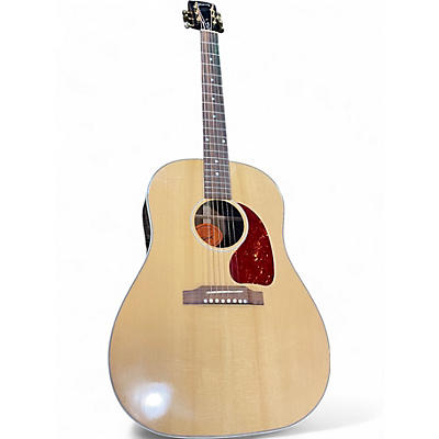 Used 2016 Gibson J45 Custom tonewood edition Natural Acoustic Electric Guitar