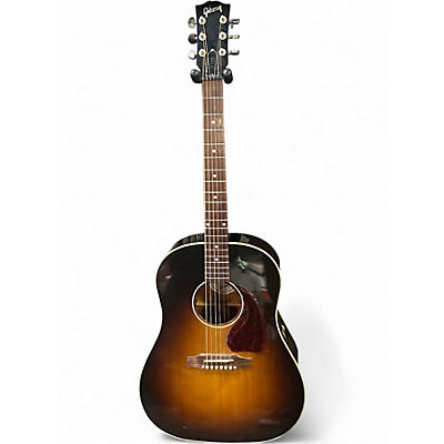 Used 2016 Gibson J45 Standard Vintage Sunburst Acoustic Electric Guitar