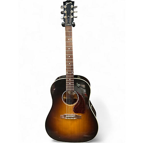 Used 2016 Gibson J45 Standard Vintage Sunburst Acoustic Electric Guitar Vintage Sunburst