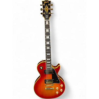 Used 2016 Gibson Les Paul Custom 2 Color Sunburst Solid Body Electric Guitar