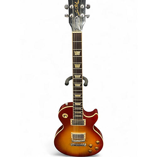 Used 2016 Gibson Les Paul Standard Cherry Sunburst Solid Body Electric Guitar Cherry Sunburst