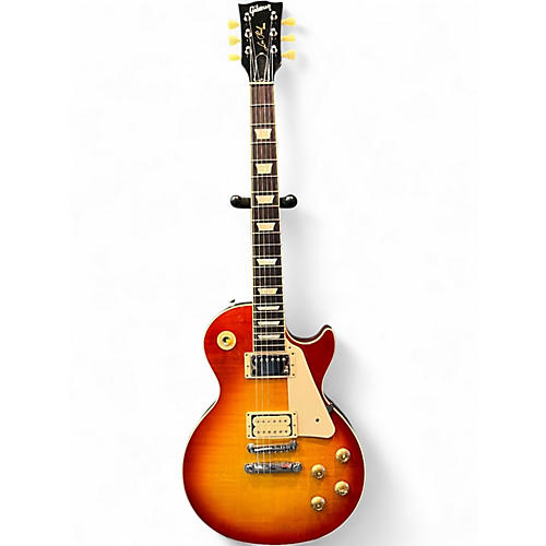 Used 2016 Gibson Les Paul Standard Cherry Sunburst Solid Body Electric Guitar Cherry Sunburst