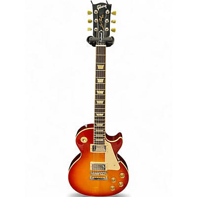Used 2016 Gibson Les Paul Standard Cherry Sunburst Solid Body Electric Guitar
