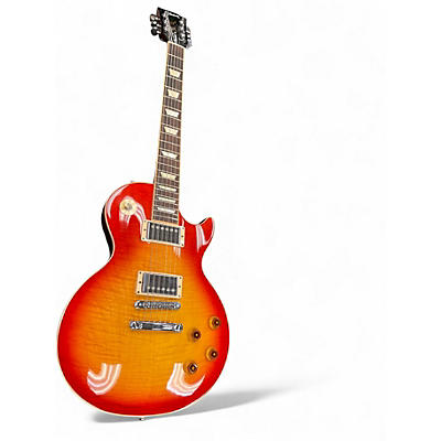 Used 2016 Gibson Les Paul Standard Plus Top Heritage Cherry Sunburst Solid Body Electric Guitar