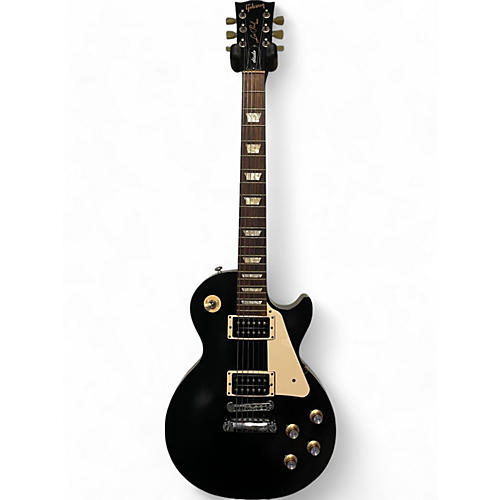 Gibson Used 2016 Gibson Les Paul Studio '50s Tribute T Ebony Solid Body Electric Guitar Ebony