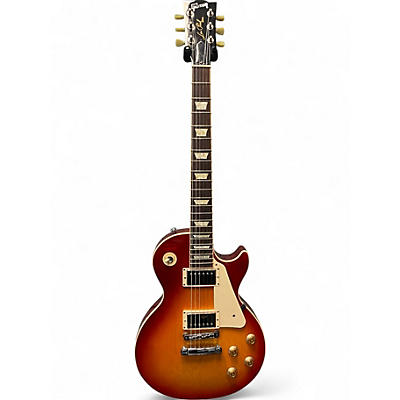 Used 2016 Gibson Les Paul Traditional Cherry Sunburst Solid Body Electric Guitar