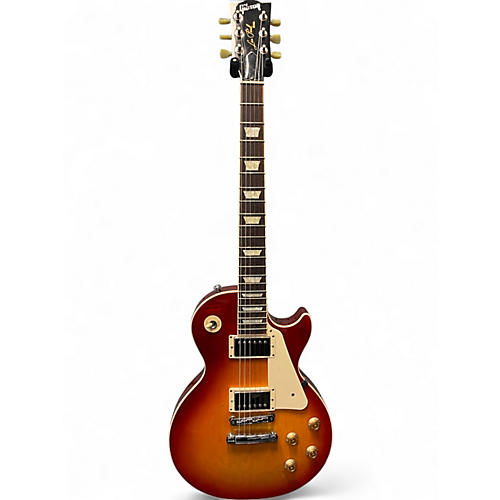Used 2016 Gibson Les Paul Traditional Cherry Sunburst Solid Body Electric Guitar Cherry Sunburst