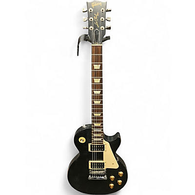 Used 2016 Gibson Les Paul Tribute Black Solid Body Electric Guitar