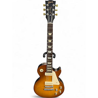 Used 2016 Gibson Les Paul Tribute Honey Burst Solid Body Electric Guitar